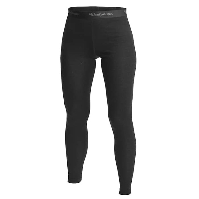 Caleçon long femme LITE Noir - Woolpower