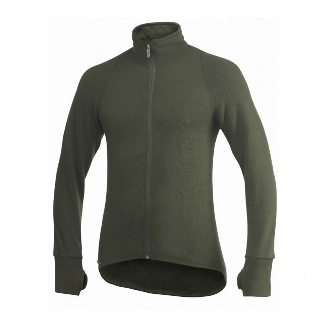 Reißverschluss-Weste Full Zip Jacket 400 Forest Green - Woolpower