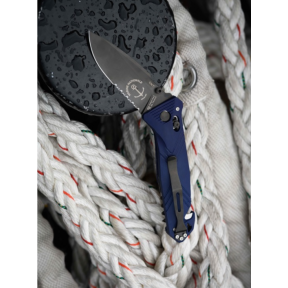 Taschenmesser C.A.C.® (Wellenschliff) Marine Nationale - Marine Blau - TB Outdoor