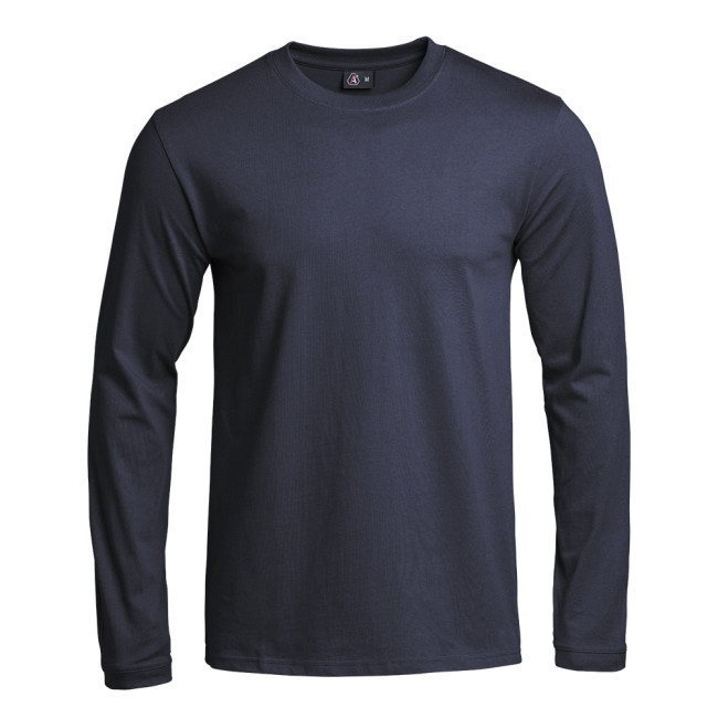 T-shirt Strong manches longues bleu marine - A10 Equipment