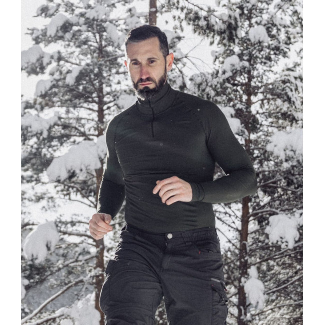 Bluza z zamkiem ALASKA Extreme line czarna - Summit Outdoor