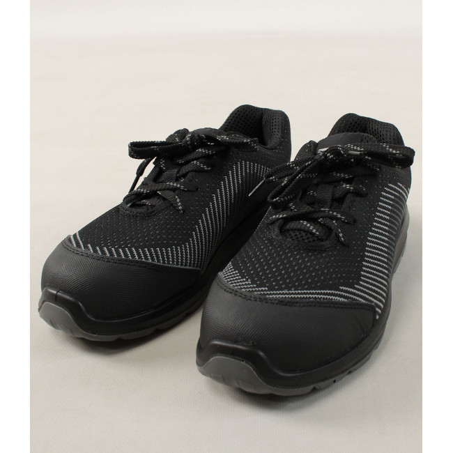 MILERITE S1P Sicherheitsschuhe Niedrig Schwarz/Grau - COVERGUARD