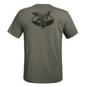 T-shirt Strong Bergtroepen olijfgroen - A10 Equipment