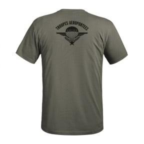 T-shirt Strong Troupes aéoportées vert olive - A10 Equipment