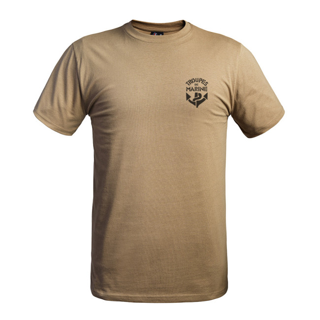 T-shirt Strong Troupes de Marine tan - A10 Equipment