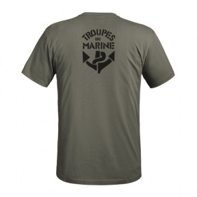 T-shirt Strong Mariniers olijfgroen - A10 Equipment