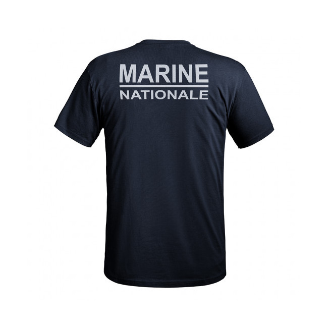 T-shirt Strong texte Marine Nationale bleu marine - A10 Equipment