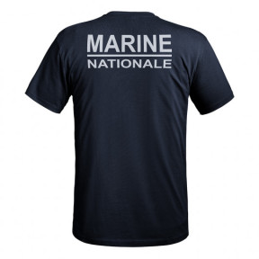T-shirt Strong texte Marine Nationale bleu marine - A10 Equipment