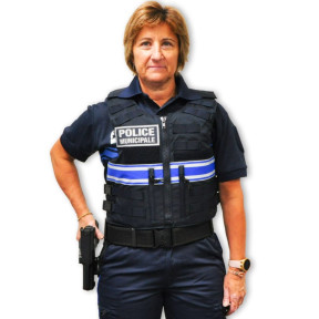 Kogelvrij vest IIIA Full Tactical Gemeentepolitie Dames - Le Protecteur