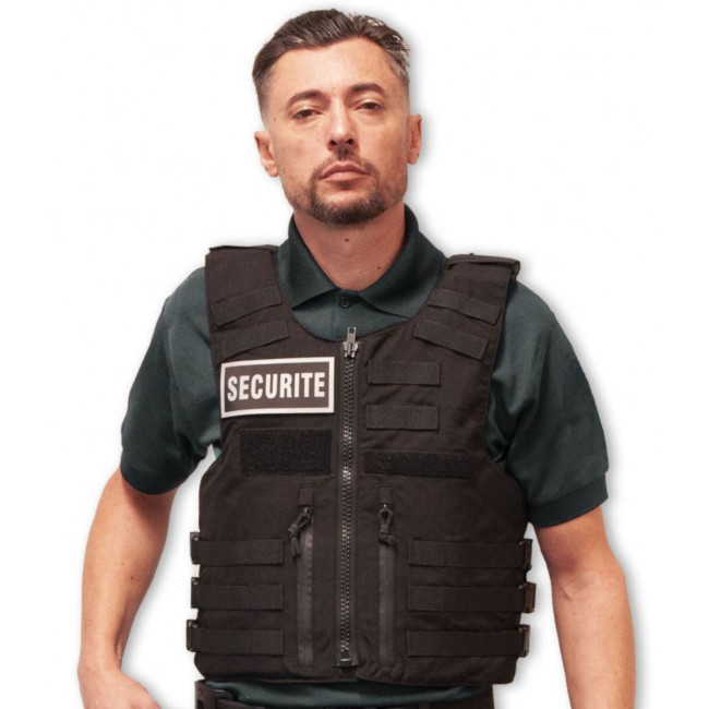 Kogelvrij vest Full Tactical IIIA Security heren - Le Protecteur