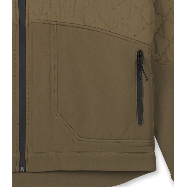 Kurtka softshell STORM dwumaterialowa UNDERCOVER Kaki - GK Pro