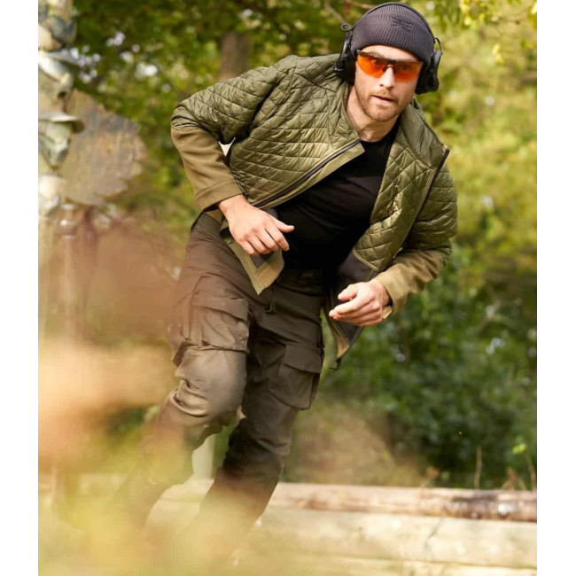 Softshell-Jacke STORM Bi-Material UNDERCOVER Khaki - GK Pro