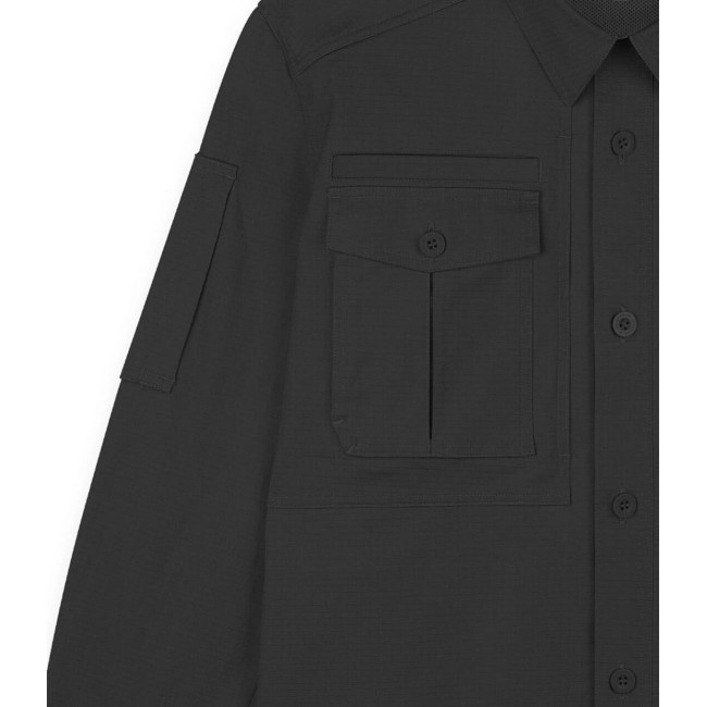 Hemd SURVIVOR Ripstop Undercover Schwarz - GK Pro