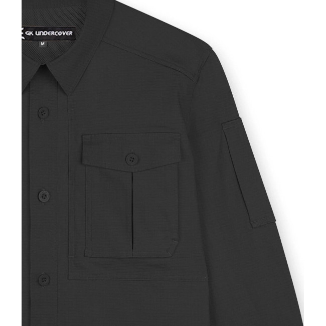 Overhemd SURVIVOR Ripstop Undercover Zwart - GK Pro