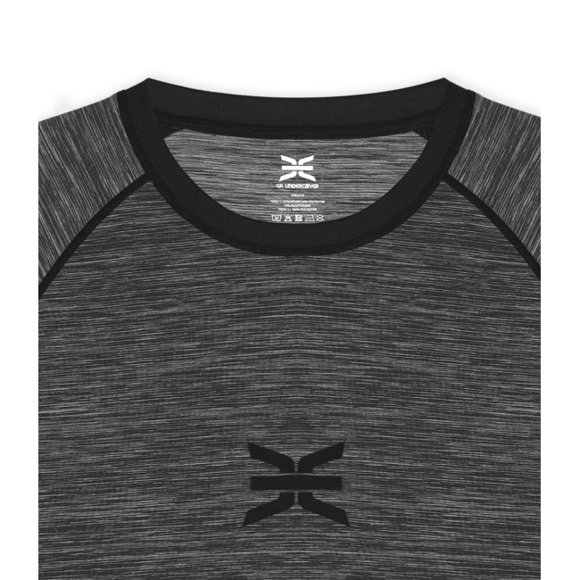 T-shirt de sport UNDERCOVER Gris chiné - GK Pro