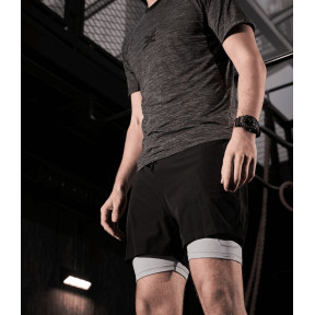 2-in-1 Sporthose UNDERCOVER Schwarz - GK Pro