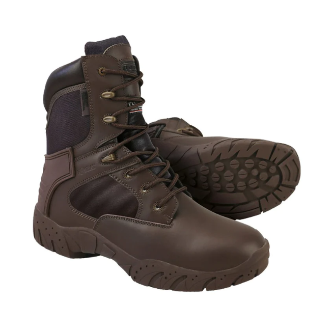 Chaussures Tactical Pro Boots marron - Kombat Tactical
