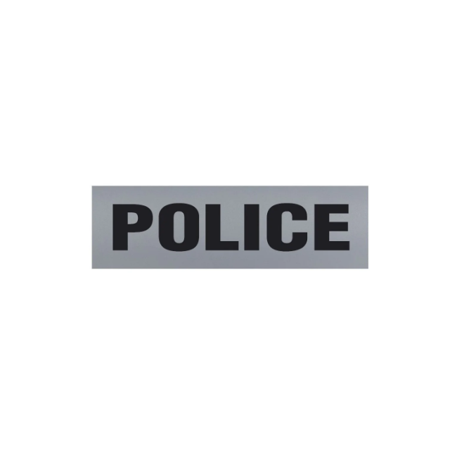 Bandeau Police rétro-réfléchissant 27.5 x 10.5 cm - Patrol Equipement