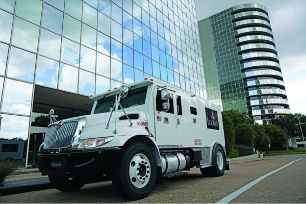 camion de convoyeur de fonds