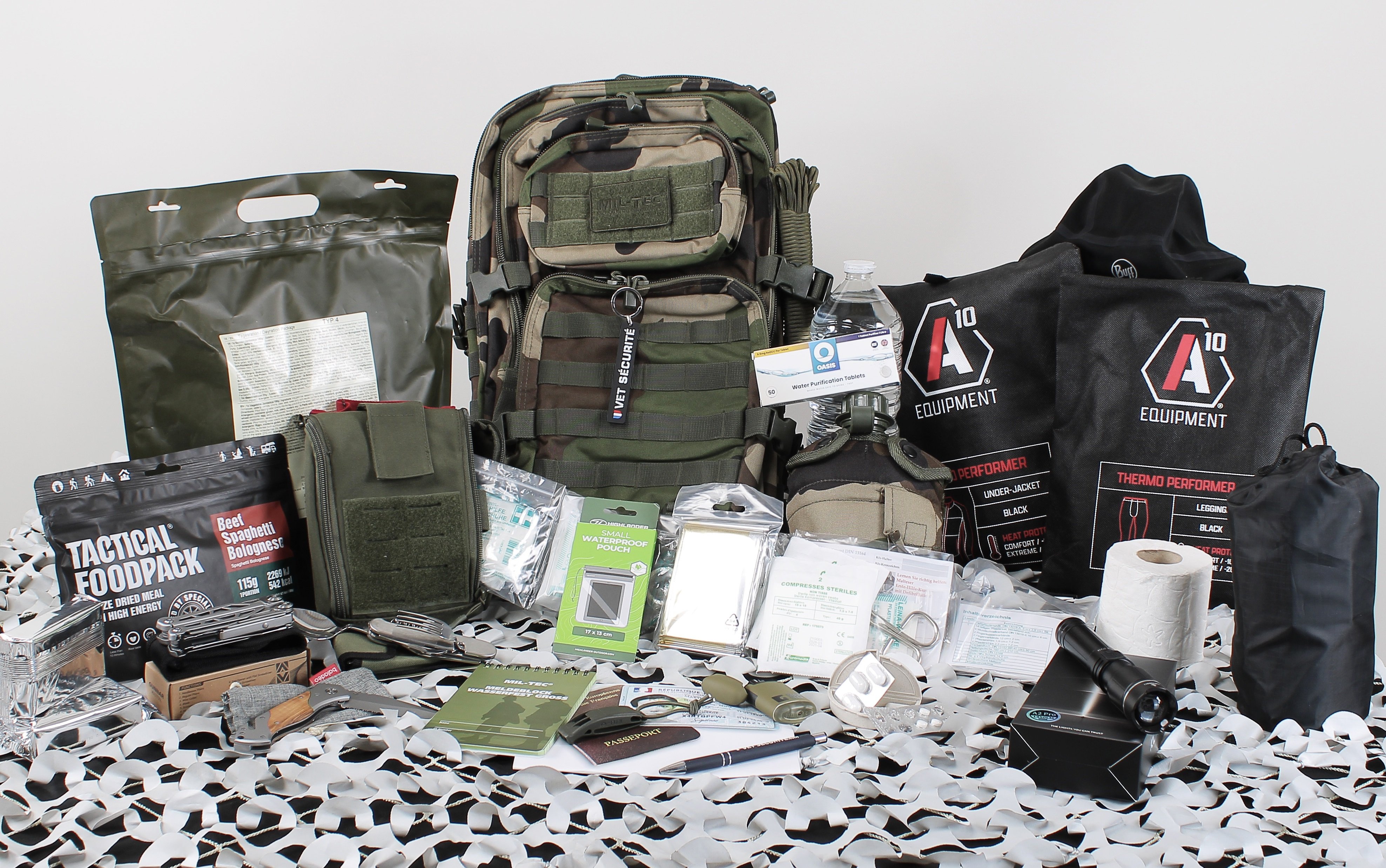 The vetsecurite.com survival bag